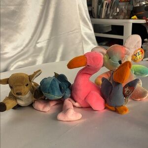 Ty Multicolored Plush Toy Collection